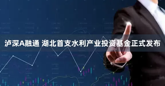 泸深A融通 湖北首支水利产业投资基金正式发布
